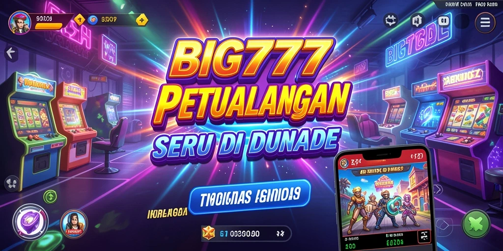 Tampilan gameplay seru dalam BIG777 dengan banyak tantangan dan aksi.