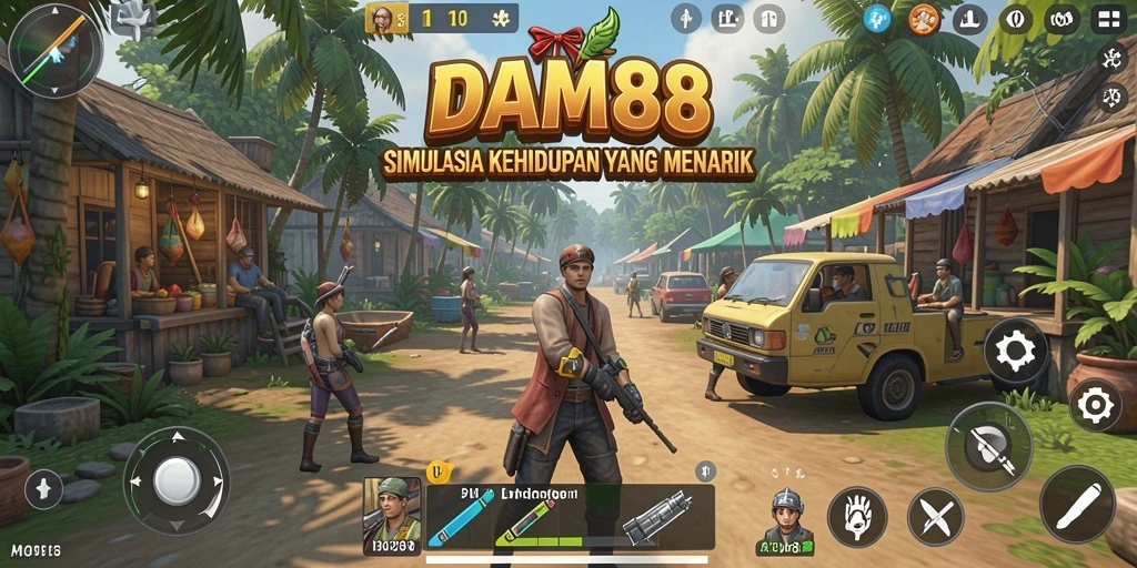 Tampilan gameplay menarik dari <strong>DAM88</strong> yang menunjukkan interaksi simulatife.