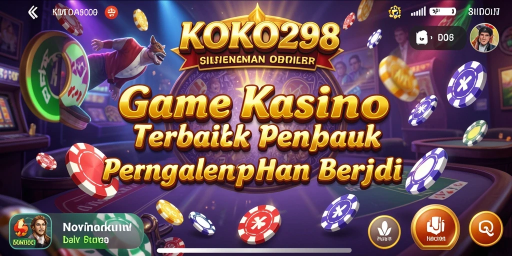 Tampilan gameplay menarik dari KOKO288 saat bermain Kasino.