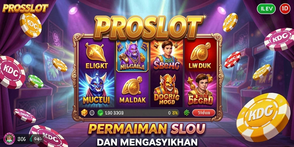 Gameplay slot yang menegangkan dan seru di PROSLOT.