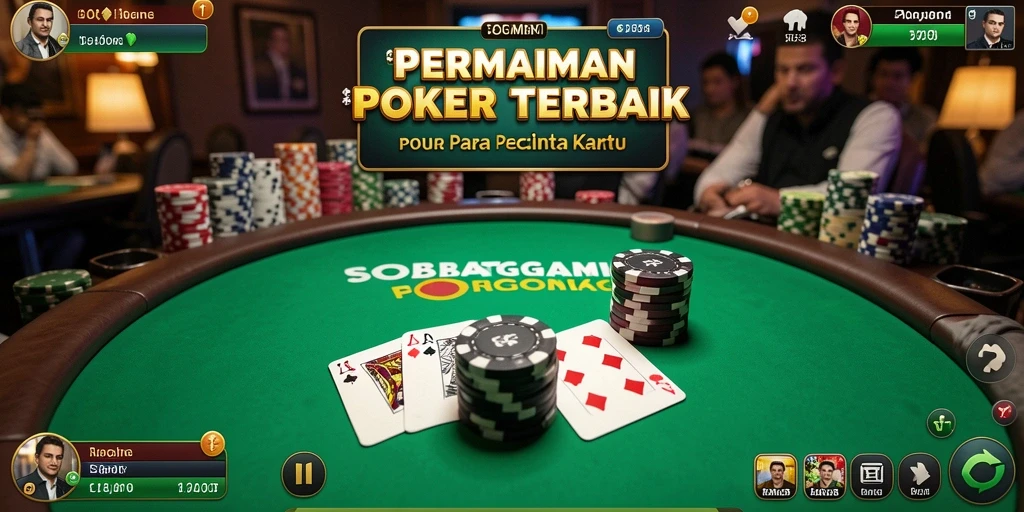 Tangkapan layar gameplay SOBATGAMING yang penuh aksi dan strategi Poker.