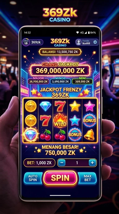 Tampilan utama aplikasi 369zk yang informatif dan mudah dipahami.